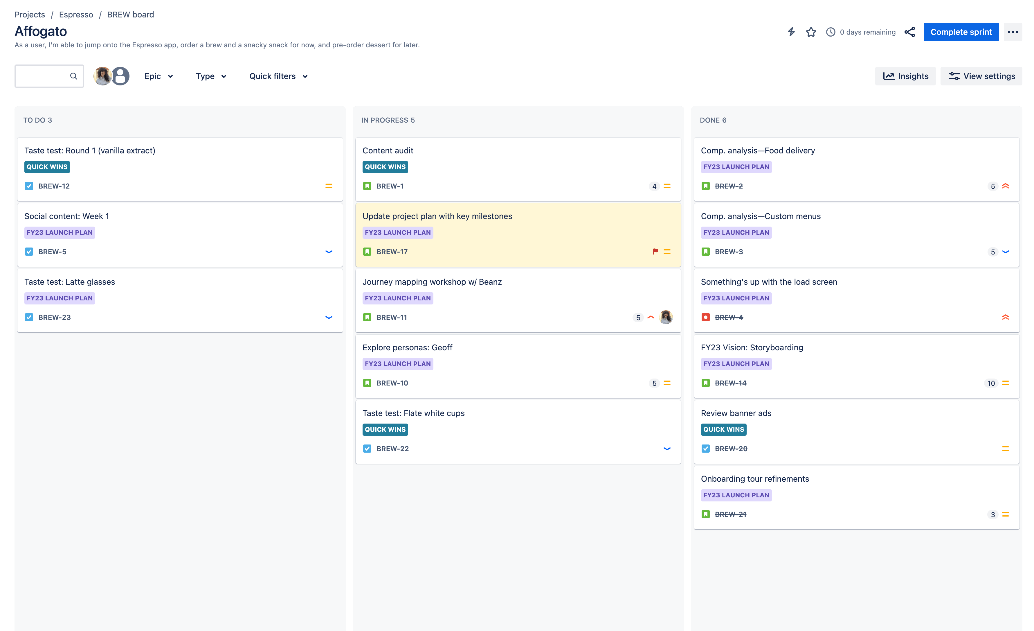 Jira lower page