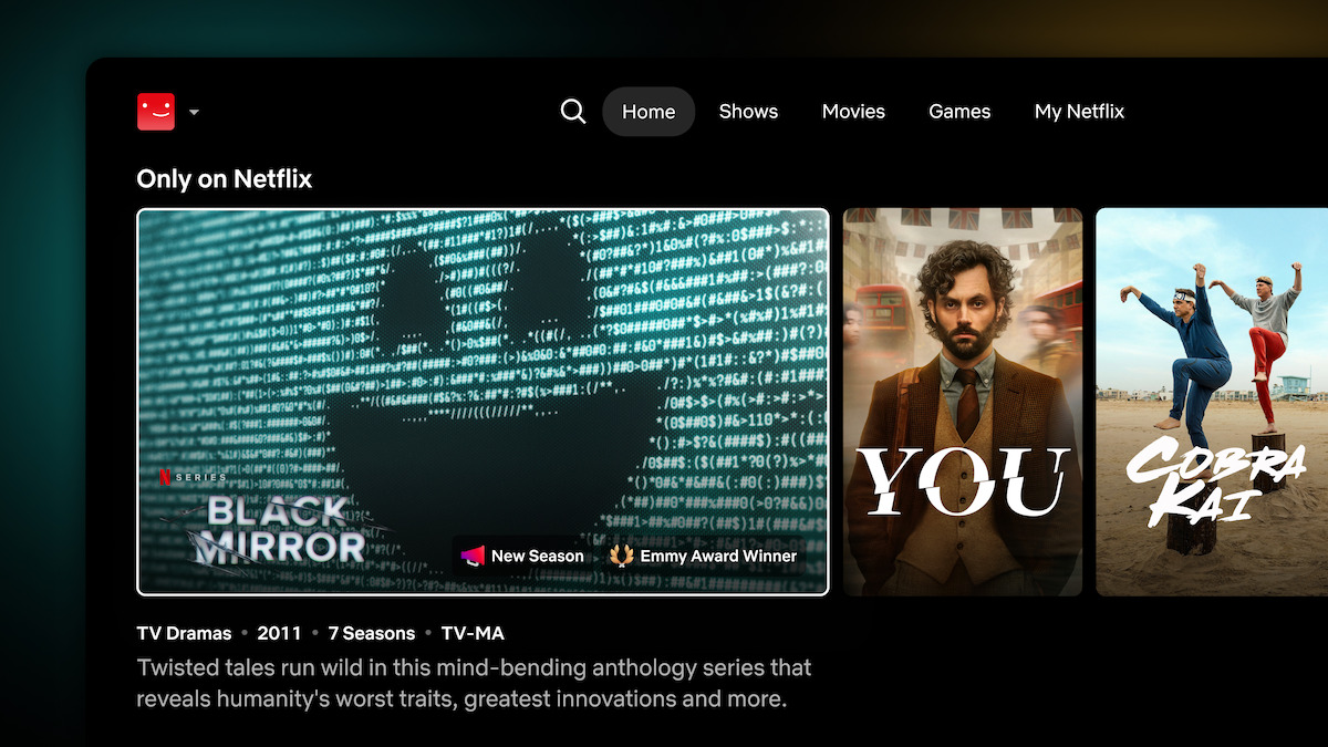 Netflix mid-page